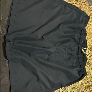 Nike Men's Navy Athletic Drawstring Shorts